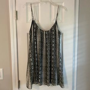 Show me your mumu snakeskin dress